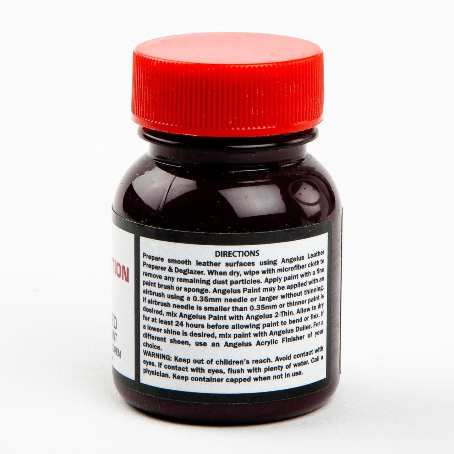 Firebrick Angelus Collectors Edition Acrylic Paint 2 Maroon 29Ml Use On Leather, Vinyl Or Fabric Leather Paints