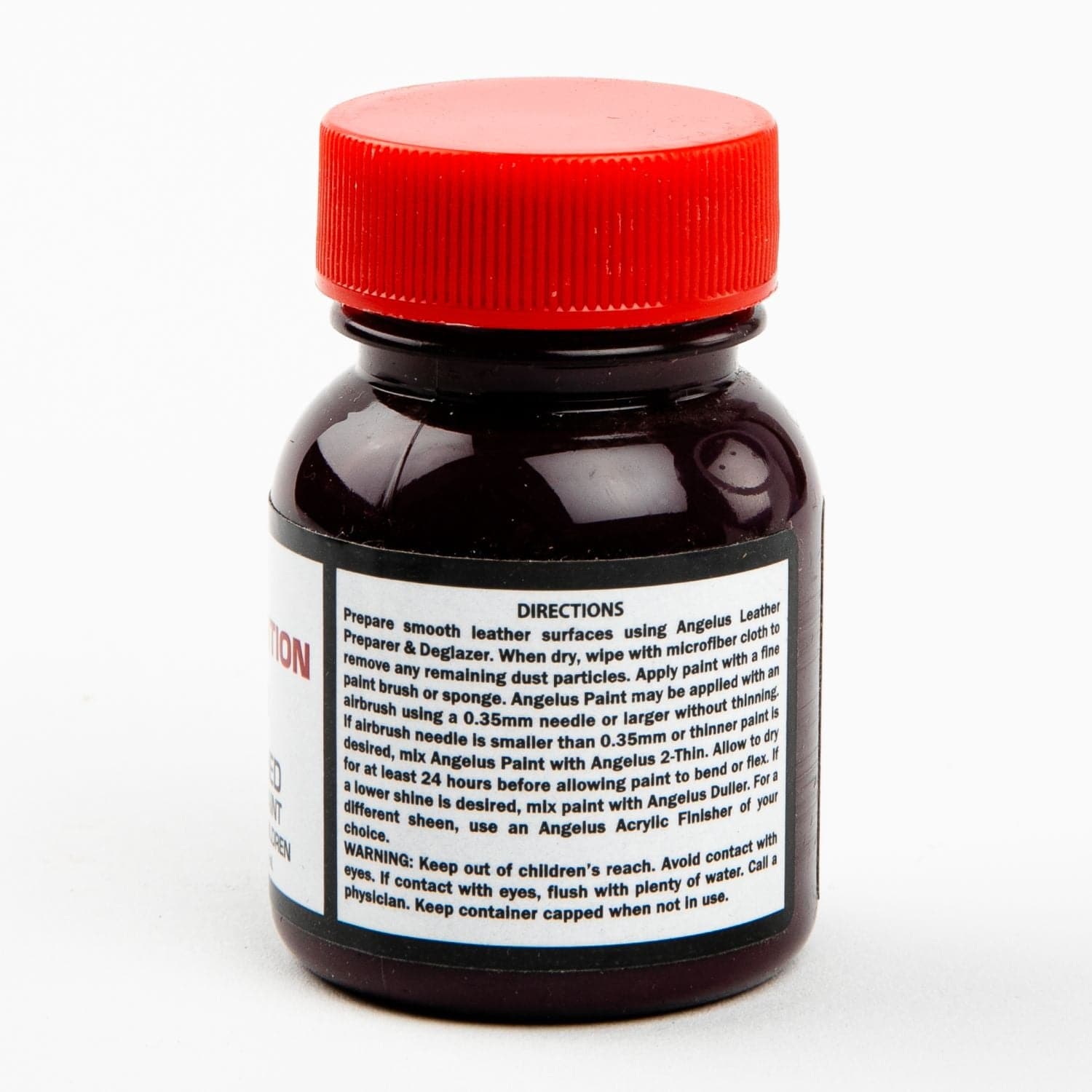 Firebrick Angelus Collectors Edition Acrylic Paint 2 Maroon 29Ml Use On Leather, Vinyl Or Fabric Leather Paints