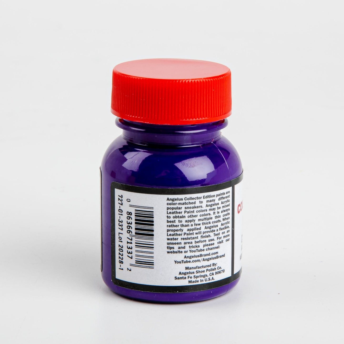 Midnight Blue Angelus Collectors Edition Acrylic Paint Grape #337 29Ml Use On Leather, Vinyl Or Fabric Leather Paints