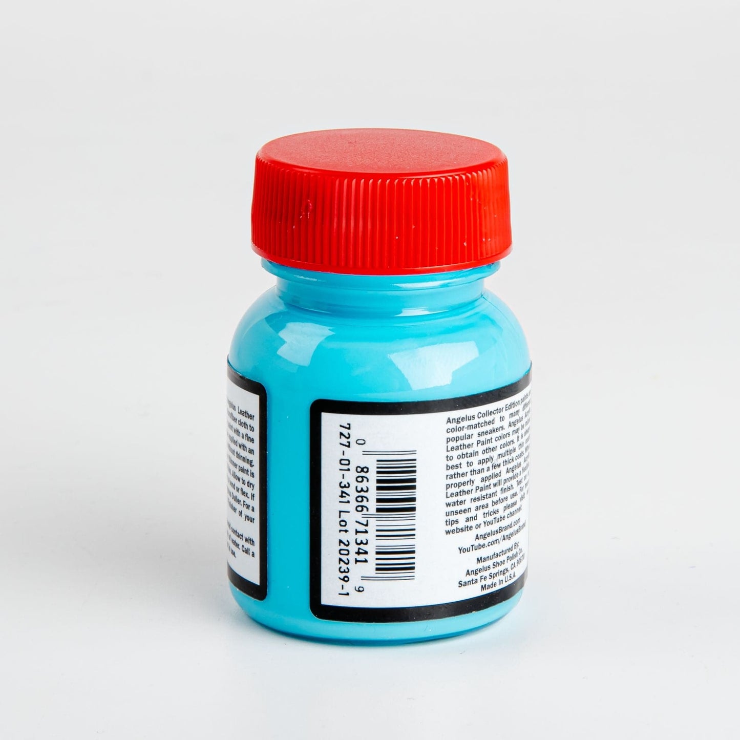 Turquoise Angelus Collectors Edition Acrylic Paint 2 Gamma Blue 29Ml Use On Leather, Vinyl Or Fabric Leather Paints