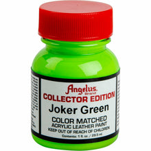 Lawn Green Angelus Collectors Edition Acrylic Paint 2 Joker Green 29Ml For Leather, Vinyl, Fabric Leather Paints