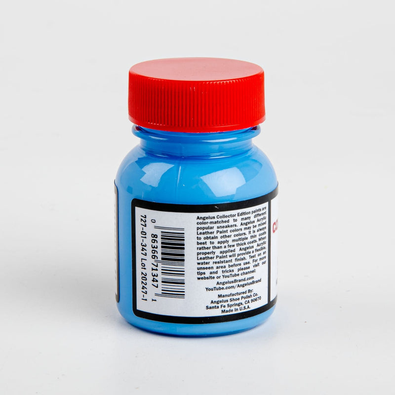 Dodger Blue Angelus Collectors Edition Acrylic Paint Uni Blue 29Ml For Leather, Vinyl, Fabric Leather and Vinyl Paint