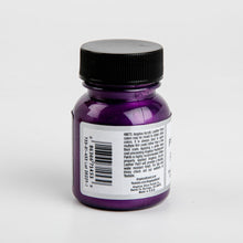 Black Angelus Pearlescent Acrylic Paint Prince Purple #453 29Ml Use On Leather, Vinyl Or Fabric Leather Paints