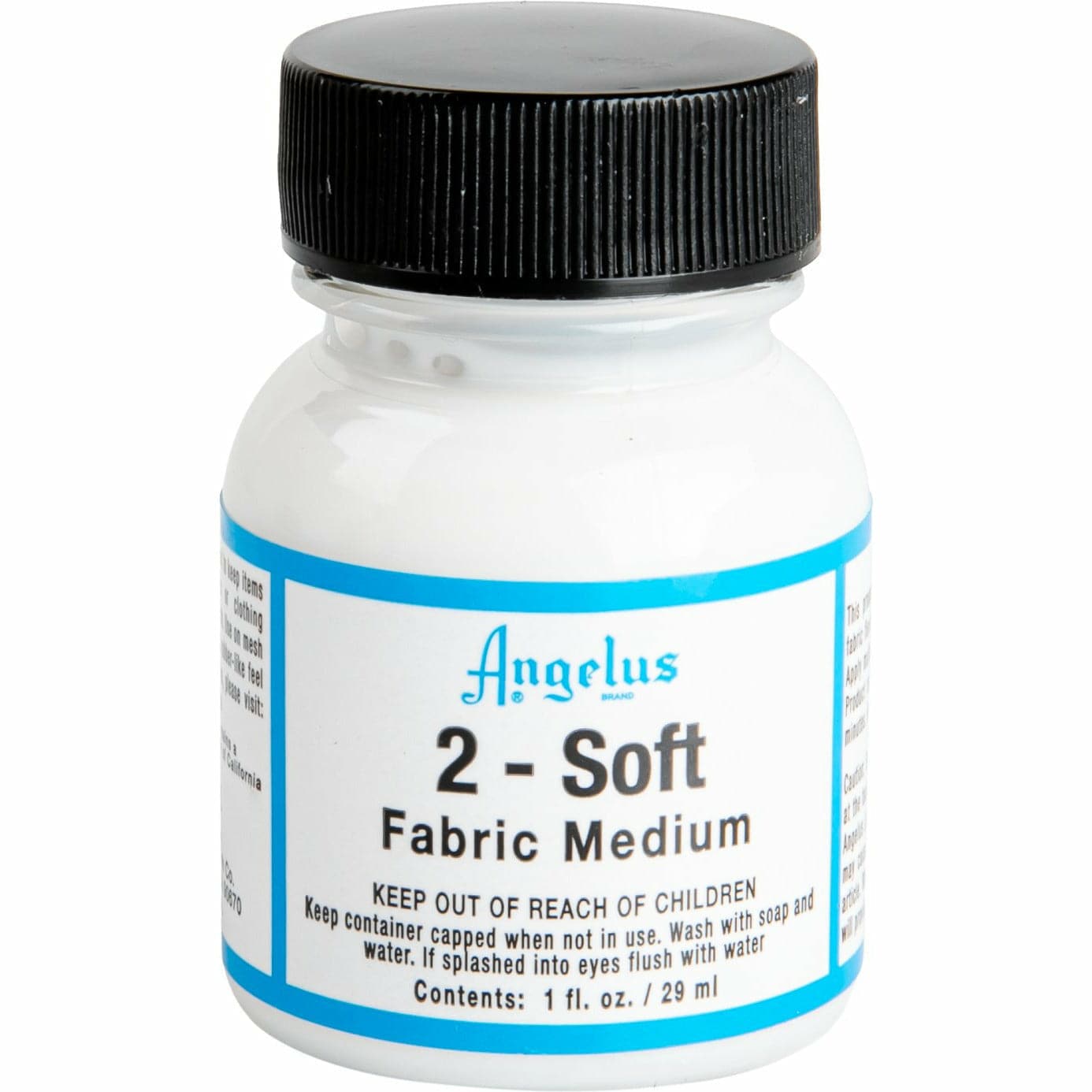 Dodger Blue Angelus 2-Soft Additive For Fabrics 29Ml Leather Paint Mediums