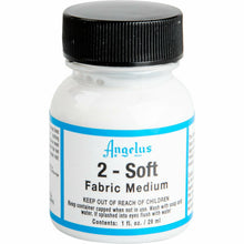 Dodger Blue Angelus 2-Soft Additive For Fabrics 29Ml Leather Paint Mediums