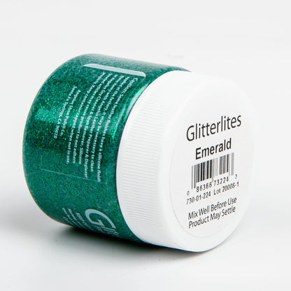 Dark Slate Gray Angelus Glitterlite Acrylic Paint Emerald #224 Paint 29Ml Leather Paints
