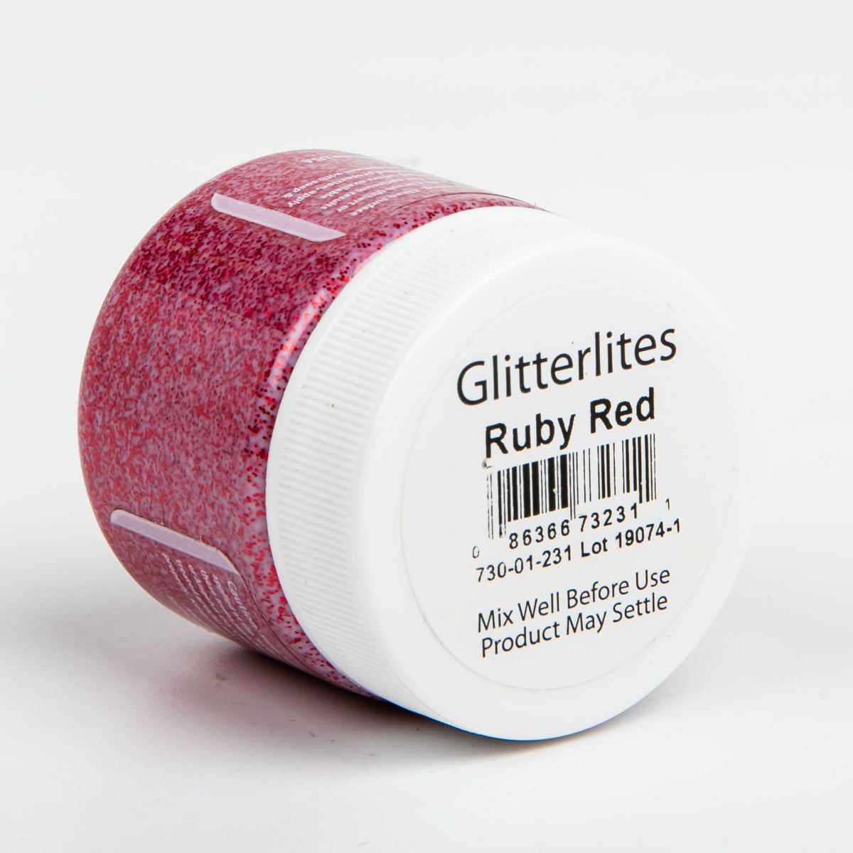 Maroon Angelus Glitterlite Acrylic Paint Ruby Red #231 Paint 29Ml Leather Paints