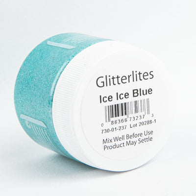 Sky Blue Angelus Glitterlite Acrylic Paint Ice Ice Blue #237 Paint 29Ml Leather Paints