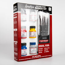 Gold Angelus Leather Paint Basics Kit Leather Paints