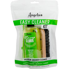 Lime Green Angelus Easy Cleaner Kit 8Oz Cleaner, Brush & Microfiber Cloth Leather Care