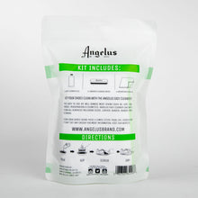 Lime Green Angelus Easy Cleaner Kit 8Oz Cleaner, Brush & Microfiber Cloth Leather Care