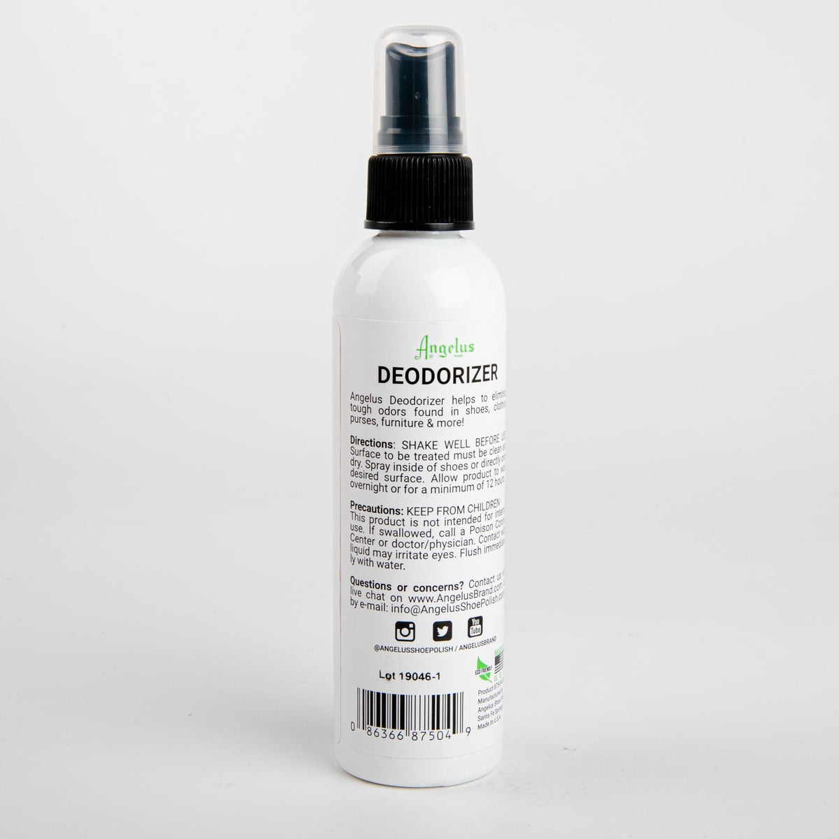 Gray Angelus Deoderizer 118Ml Leather Care