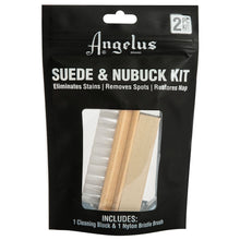 Black Angelus Suede and Nubuck Kit 2 Pack Leather Care