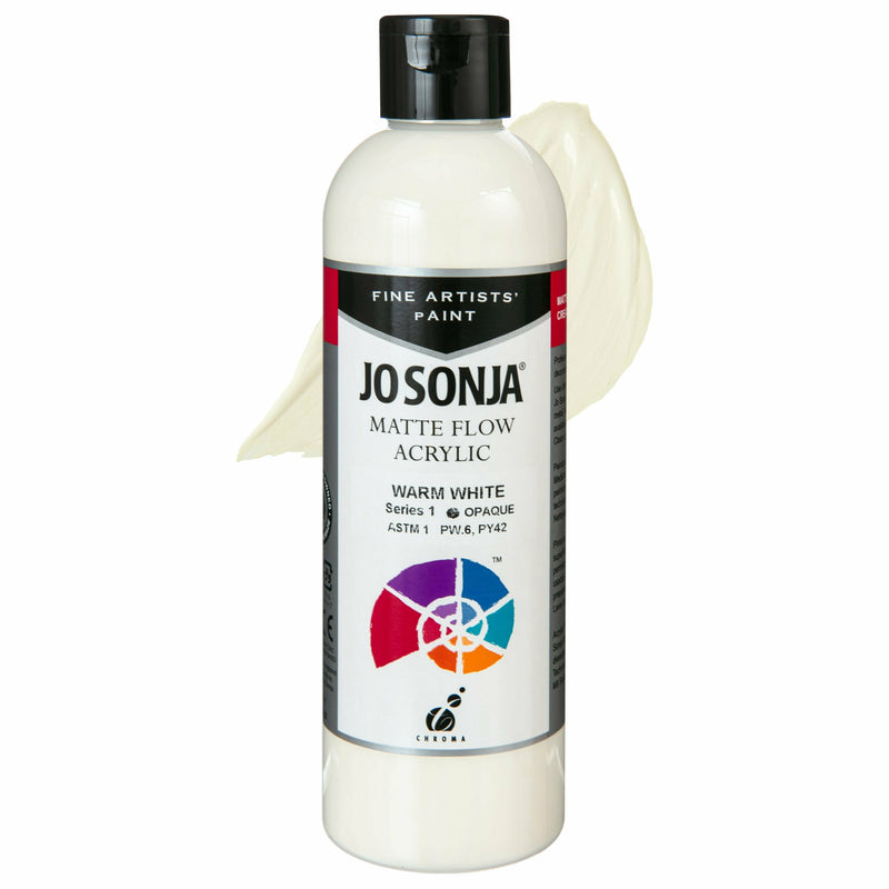 Dark Slate Gray Jo Sonja Acrylic Paint 250ml - Warm White Acrylic