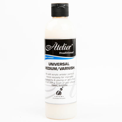 Black Atelier Universal Medium 250mL Acrylic Paints