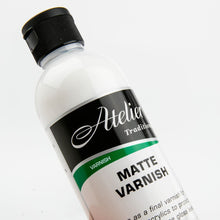 Black Atelier Matte Varnish 250mL Acrylic Paints