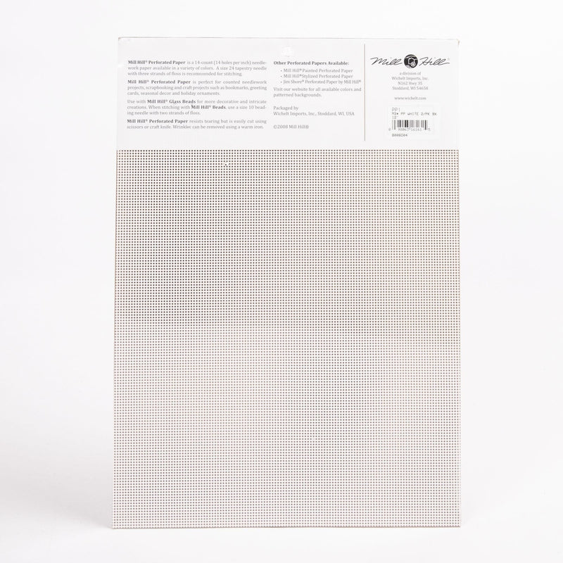 Light Gray Mill Hill Perforated Paper 14 Count 9"X12" 2/Pkg

White Needlework Fabrics