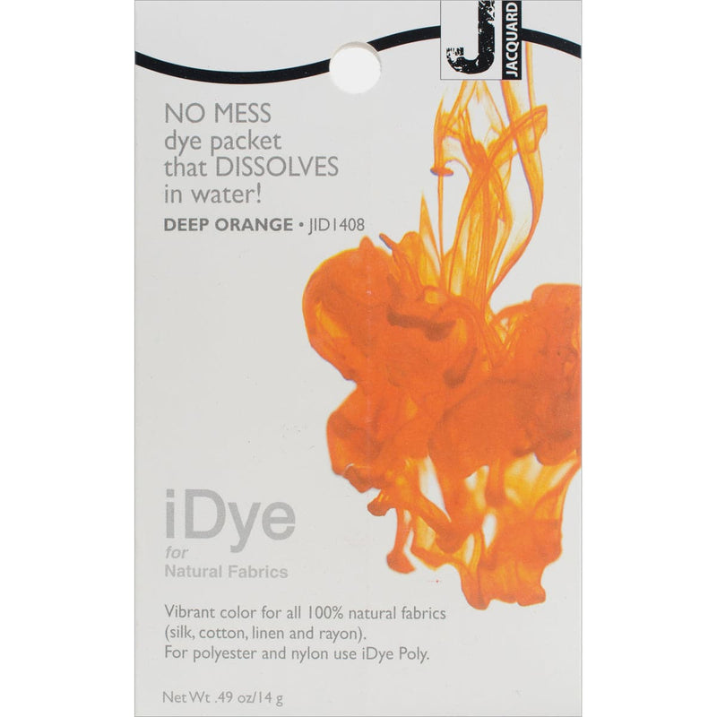 Tomato Jacquard Idye-Deep Orange 14Gm (Direct) Fabric Paints & Dyes