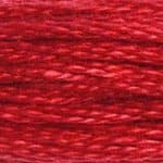 Firebrick DMC Stranded Cotton Art 117  - 321 Needlework Threads