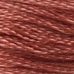 Dark Red DMC Stranded Cotton Art 117  - 3328 Needlework Threads
