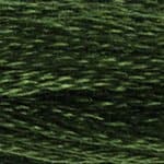 Black DMC Stranded Cotton Art 117  - 3345 Needlework Threads