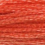 Firebrick DMC Stranded Cotton Art 117  - 351 Needlework Threads