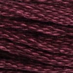 Black DMC Stranded Cotton Art 117  - 3685 Needlework Threads