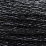 Black DMC Stranded Cotton Art 117  - 3799 Needlework Threads