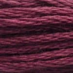 Black DMC Stranded Cotton Art 117  - 3802 Needlework Threads