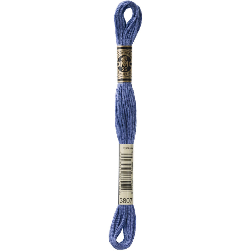 Dark Slate Blue DMC Stranded Cotton Art 117  - 3807 Needlework Threads