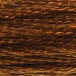 Saddle Brown DMC Stranded Cotton Art 117  - 433 Needlework Threads