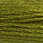 Dark Olive Green DMC Stranded Cotton Art 117  - 580 Needlework Threads