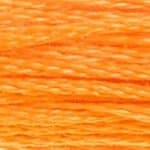 Dark Orange DMC Stranded Cotton Art 117  - 741 Needlework Threads