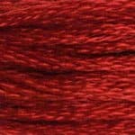 Dark Red DMC Stranded Cotton Art 117  - 817 Needlework Threads