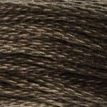 Black DMC Stranded Cotton Art 117  - 839 Needlework Threads