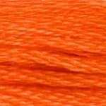 Orange Red DMC Stranded Cotton Art 117  - 947 Needlework Threads