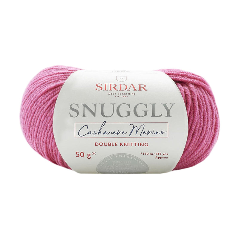 Light Gray Sirdar Yarn Snuggly Baby Cashmere Merino Dk 57% Wool, 33% Acrylic, 10% Cashmere 50g -  0457 Blush Knitting and Crochet Yarn