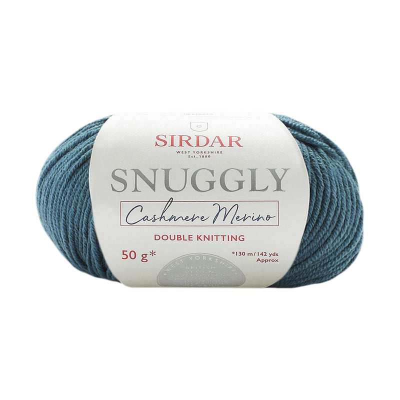 Light Gray Sirdar Yarn Snuggly Baby Cashmere Merino Dk 57% Wool, 33% Acrylic, 10% Cashmere 50g -  0471 Teal Knitting and Crochet Yarn