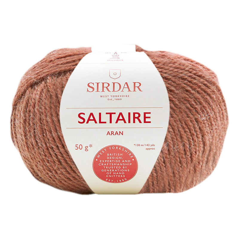 Gray Sirdar Yarn Saltaire - 55% Acrylic 25% Nylon 20% Alpaca - 50g - Squirrel Knitting and Crochet Yarn