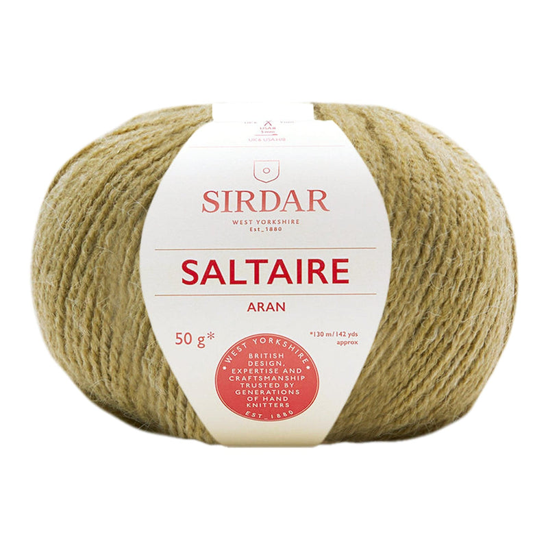 Light Gray Sirdar Yarn Saltaire - 55% Acrylic 25% Nylon 20% Alpaca - 50g - Fern Knitting and Crochet Yarn