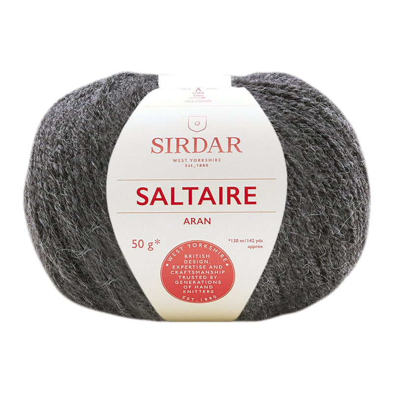 Light Gray Sirdar Yarn Saltaire - 55% Acrylic 25% Nylon 20% Alpaca - 50g - Mole Knitting and Crochet Yarn