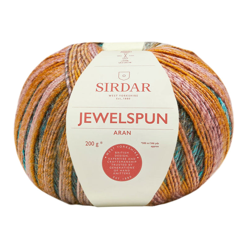 Light Gray Sirdar Yarn Jewelspun - 100% Acrylic - 200g - Golden Feldspar Knitting and Crochet Yarn