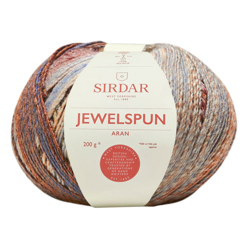 Light Gray Sirdar Yarn Jewelspun - 100% Acrylic - 200g - Sandstone Sunset Knitting and Crochet Yarn