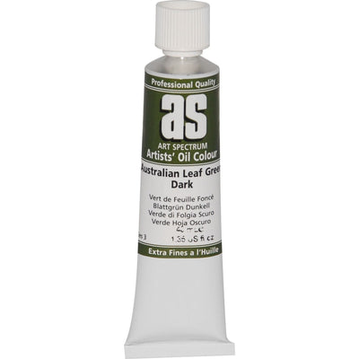 Gray Art Spectrum Oil Paint 40mL Australian Leaf Green Dark  S3 Oil Paints