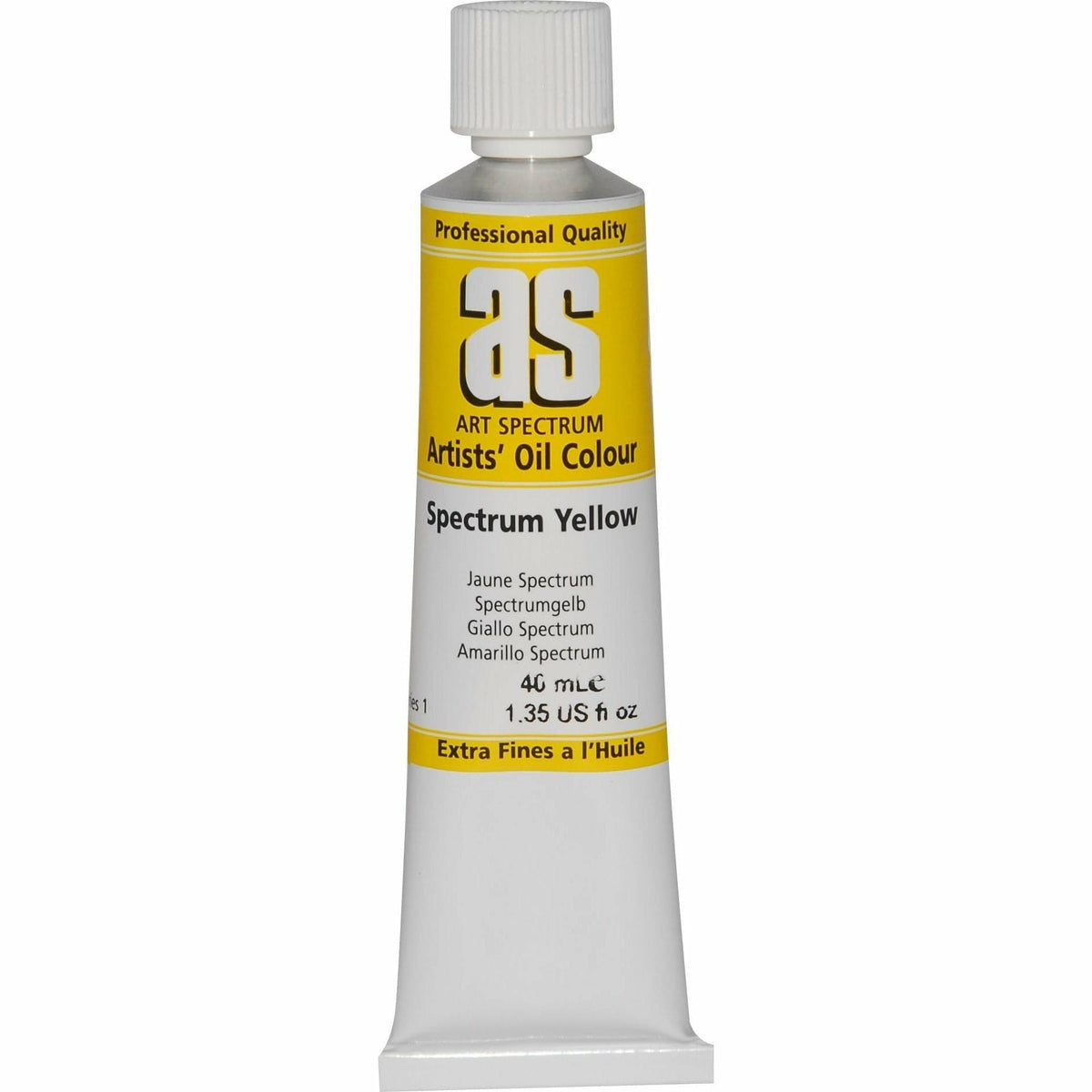 Dark Goldenrod Art Spectrum Oil Paint 40mL Spectrum Yellow  S1 Oil Paints