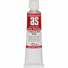 Firebrick Art Spectrum Oil Paint 40mL Cadmium Red Deep  S4 Oil Paints