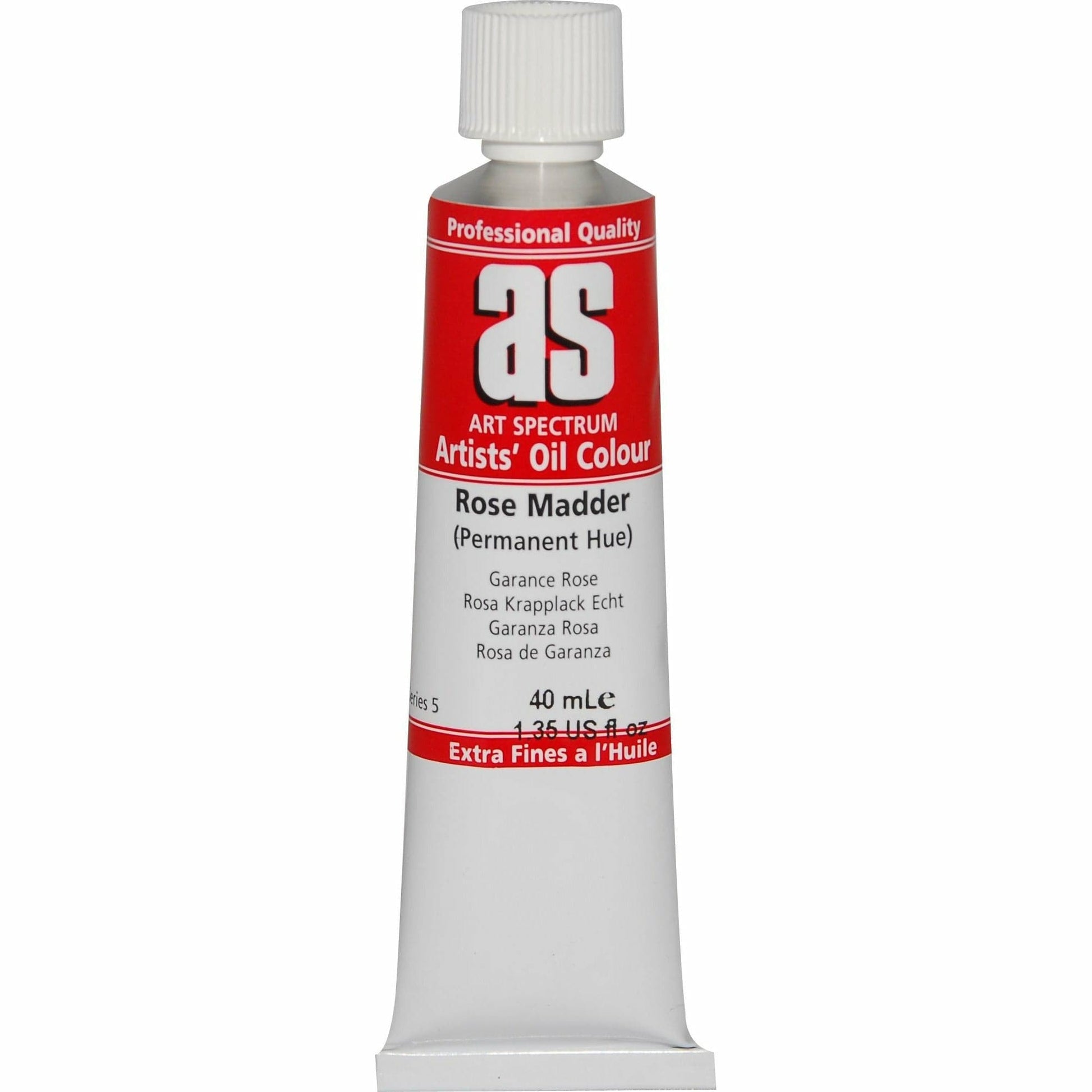 Firebrick Art Spectrum Oil Paint 40mL Rose Madder  S5 Oil Paints