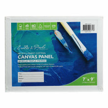Dark Cyan 7 x 9 Inches Eraldo di Paolo Canvas Panel Canvas Panels