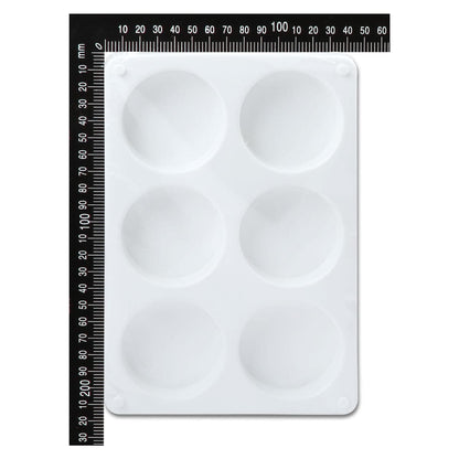 Lavender Art Culture Watercolour Block Tray 8.25 x 5.5 inches 6 Wells Plastic Palettes