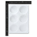 Lavender Art Culture Watercolour Block Tray 8.25 x 5.5 inches 6 Wells Plastic Palettes